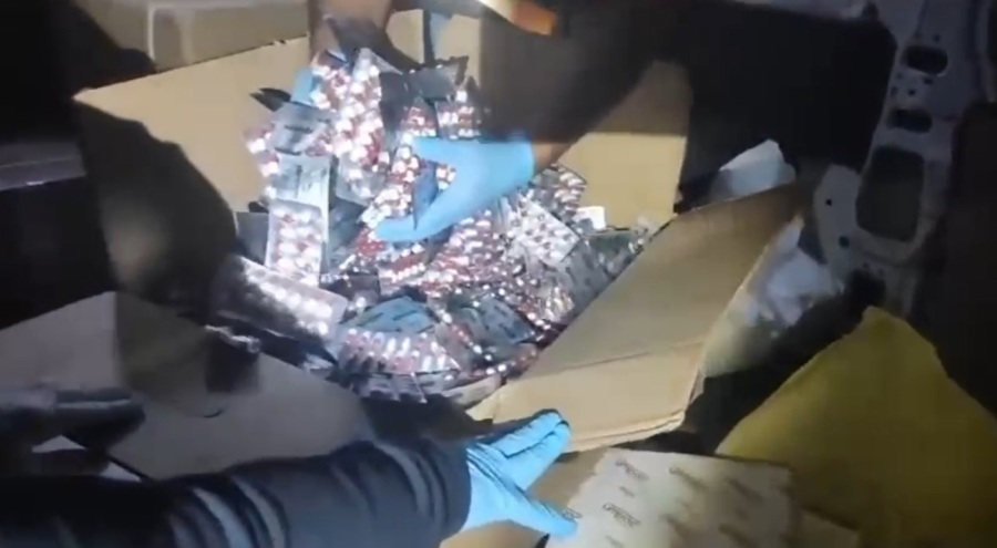 335 bin 300 adet uyuşturucu hap ele geçirildi