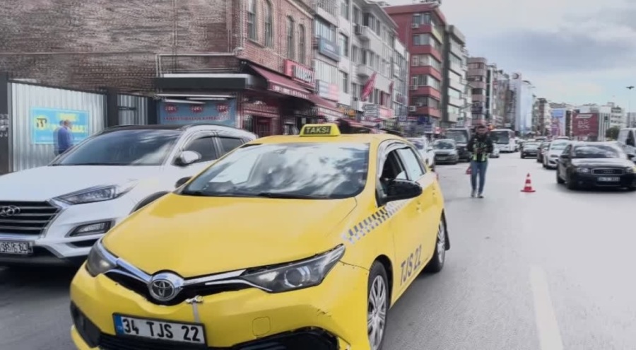 Taksicilere denetim: Ceza kesildi
