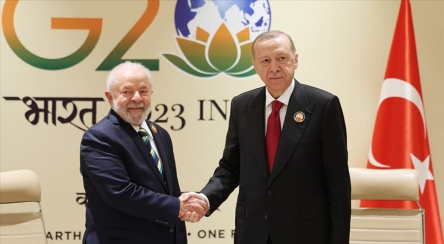 Erdoğan, Brezilya Başkanı Lula ile görüştü!
