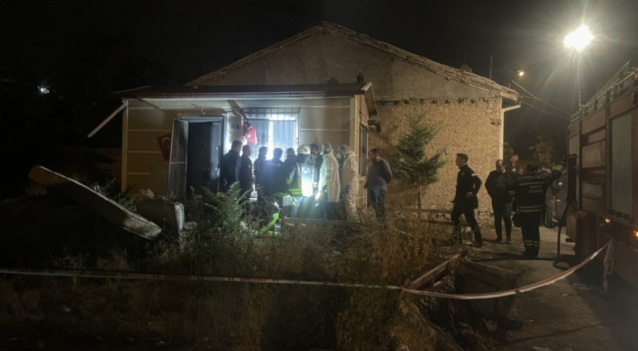 Konya'da prefabrik evde yangın: 77 yaşındaki adam can verdi