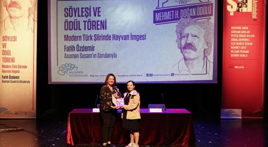 Mehmet H. Doğan Ödülü şiir dolu gecede sahibini buldu
