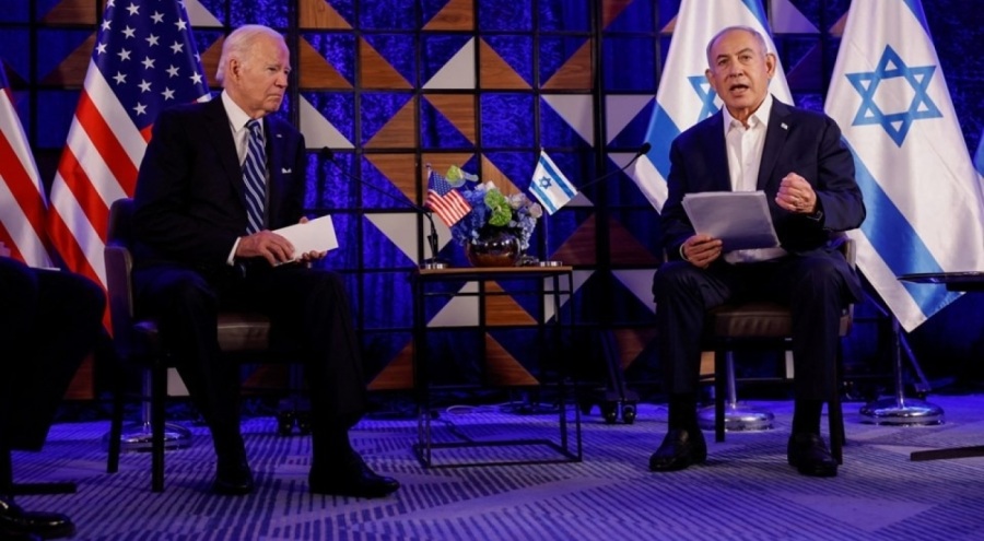 Biden İsrail'de: ABD İsrail'in yanında