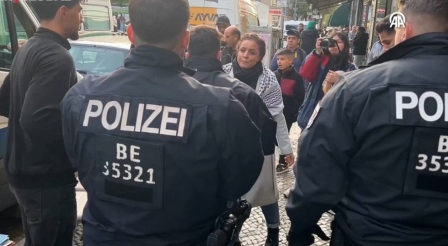 Berlin'de yapılması planlanan Filistin'e destek gösterisi yasaklandı