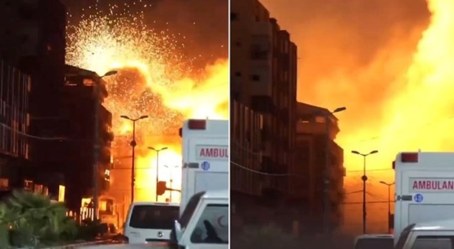 İsrail, Gazze'de hastane yakınını vurdu