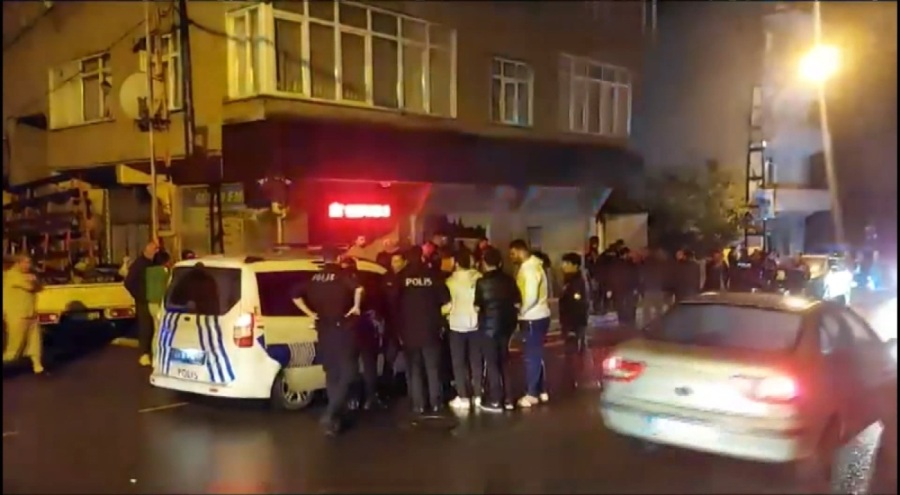 İki aile arasındaki taşlı sopalı kavga!