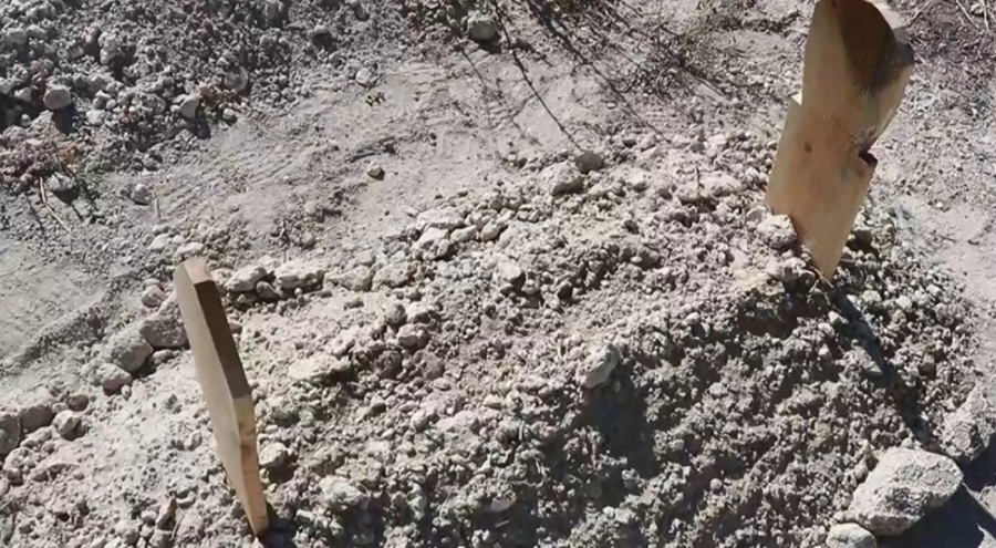 Boş arazide bebek cesedi bulundu