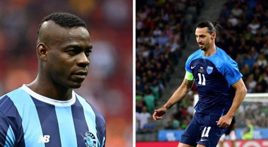 Balotelli'den Ibrahimovic'e tepki: Kendini Tanrı sanan garip bir karakter