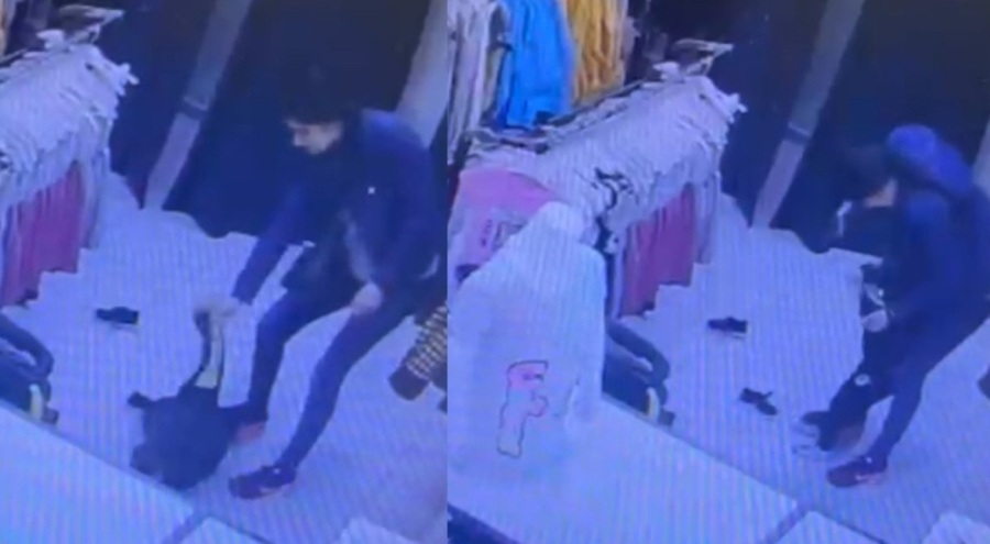 İstanbul'da 3 yaşındaki çocuğu önce tokatladı sonra yere fırlattı