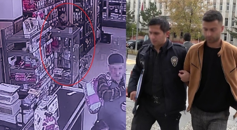 Cep telefonu ve tereyağı çalan zanlı tutuklandı!