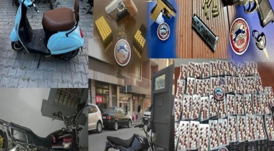 İzmir'de haklarında hapis cezası bulunan 52 kişinin yakalandığı belirtildi