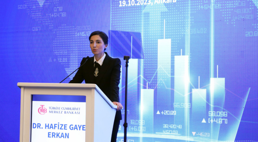 TCMB Başkanı, Türk-Alman iş dünyası temsilcileriyle bir araya geldi