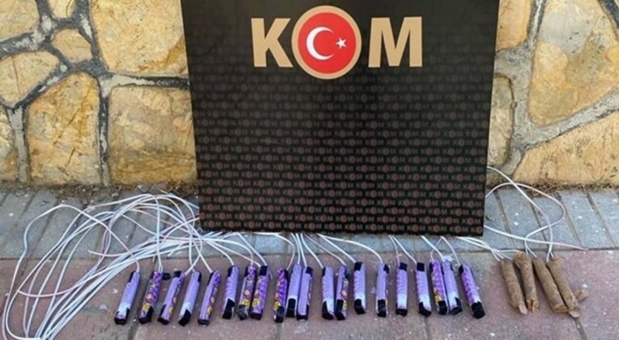 El yapımı patlayıcıyla define arayan 9 şüpheliye gözaltı