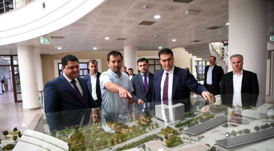 Bursa Osmangazi Belediyesi'ne Tacikistan'dan ziyaret