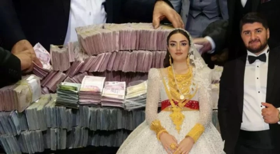 6 saat süren takı töreninde 'rekor'!