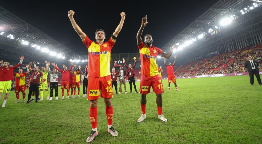 Göztepe'nin zirve yürüyüşü