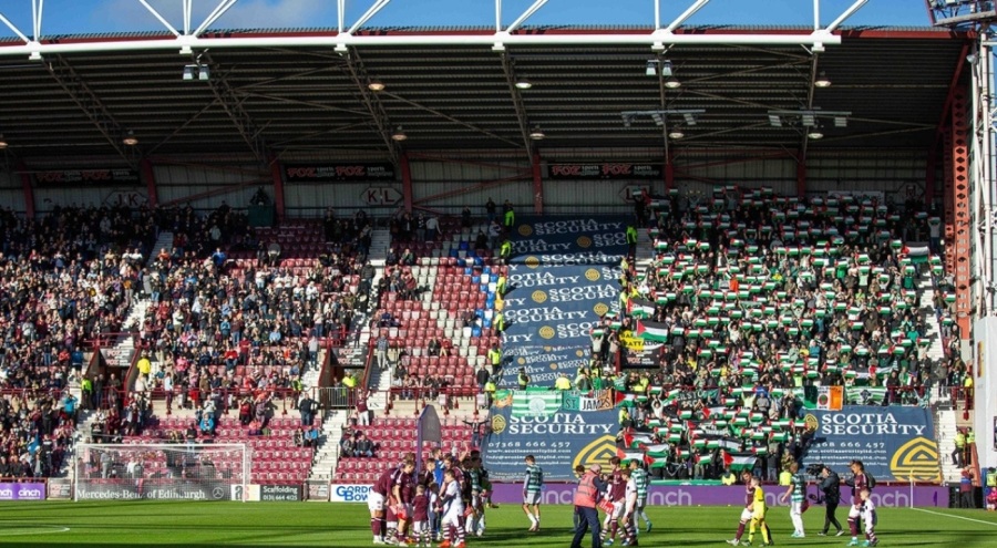 Celtic taraftarından Filistin'e destek sürecek!