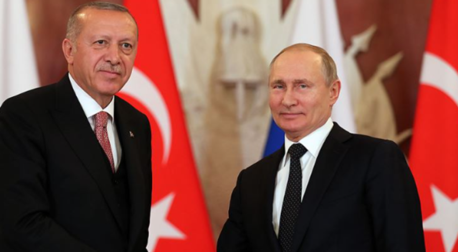 Cumhurbaşkanı Erdoğan, Putin ile görüştü