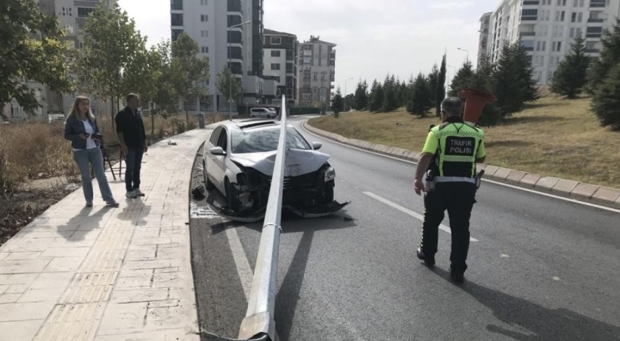 Otomobile giren sinek kazaya yol açtı