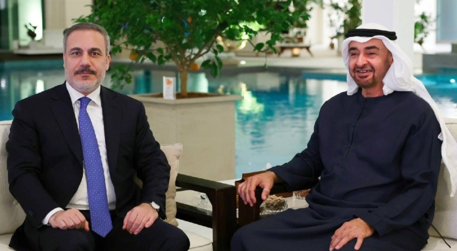 Hakan Fidan, BAE Devlet Başkanı Al Nahyan tarafından kabul edildi