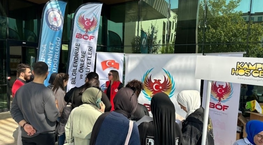 Bursa'da terörle mücadele çerçevesinde bilgilendirme etkinliği düzenlendi