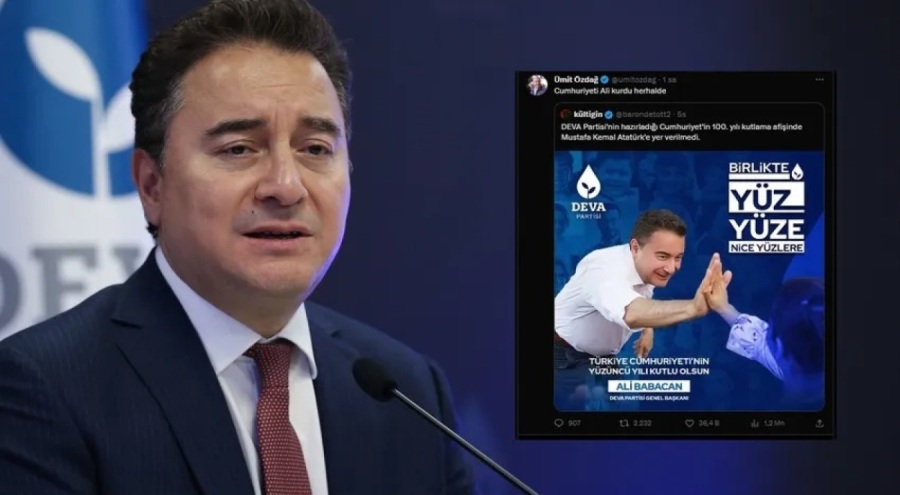 Ali Babacan'ın 100. yıl paylaşımı tepki topladı