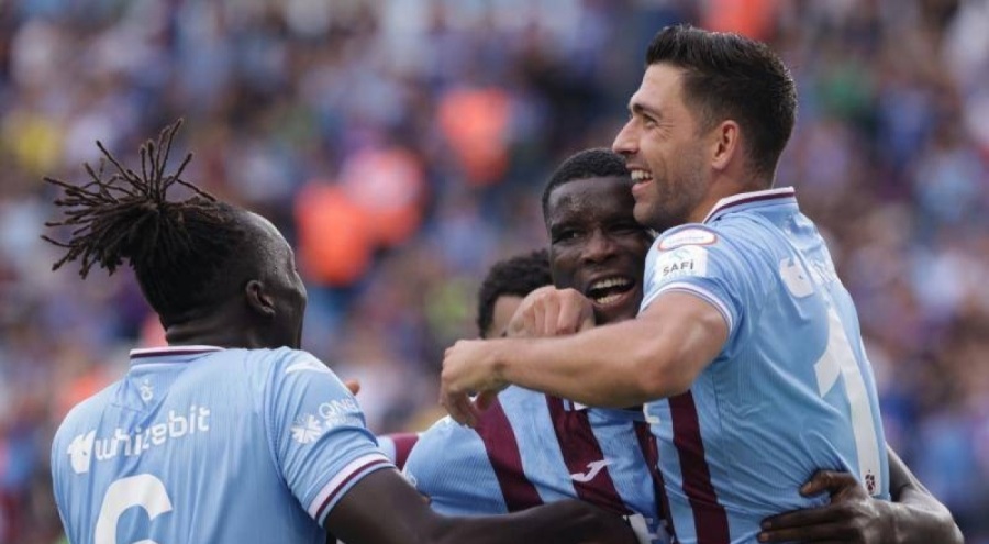 Trabzonspor sahadan beraberlikle ayrılmıyor