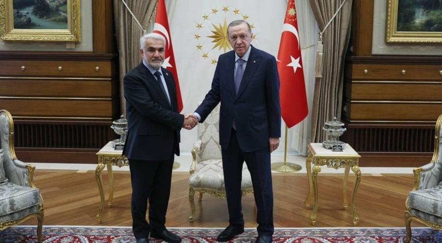 Erdoğan, HÜDA PAR Genel Başkanı Yapıcıoğlu ile bir araya geldi