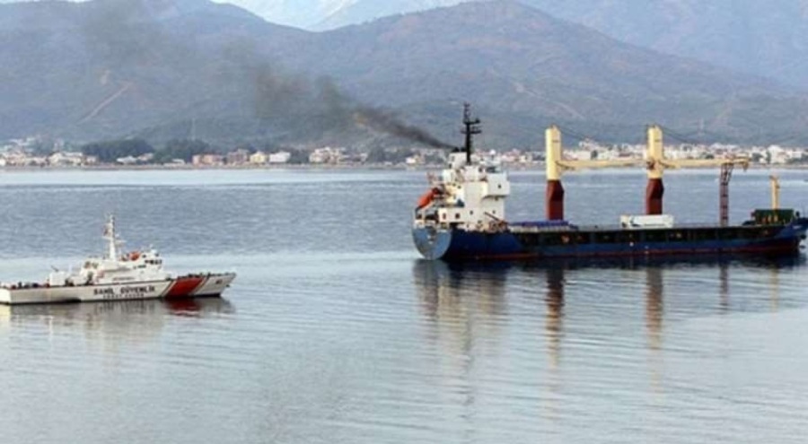 Kuru yük gemisinde patlama meydana geldi! Çok sayıda yaralı