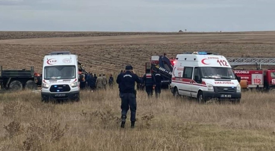 Edirne'de askeri araç kaza yaptı: Bir asker şehit oldu