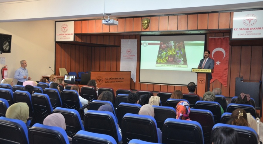 Bursa'da ebe ve hemşirelere Acil Obstetrik Bakım Eğitimi düzenlendi