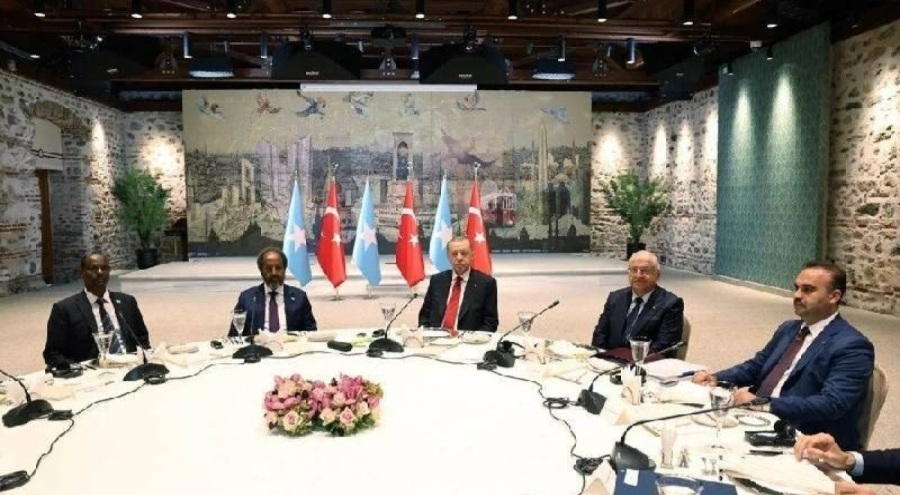 Cumhurbaşkanı Erdoğan, Somali Cumhurbaşkanı ile görüştü