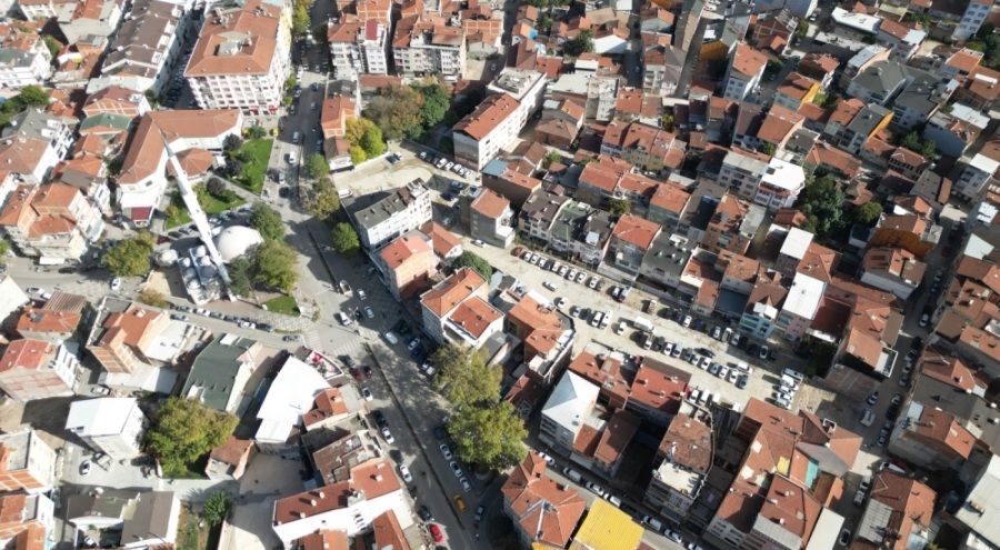İnegöl'e yeni otopark yapıldı