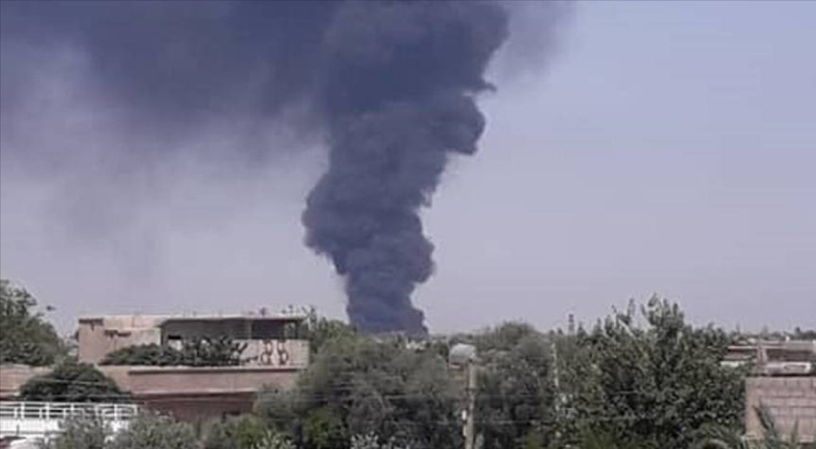 Suriye'nin Deyrizor ilindeki ABD üssüne saldırılar gerçekleştirildi