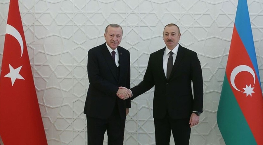 Aliyev'den Erdoğan'a 100. yıl tebriği