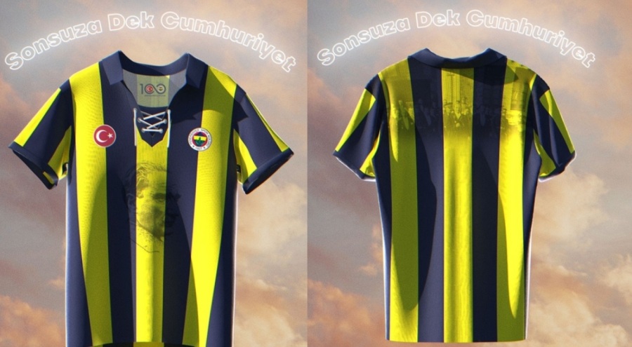 Fenerbahçe 100. yıl formasını satışa çıkardı