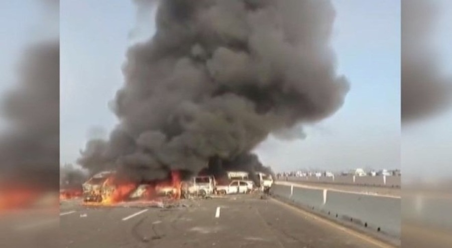 Mısır'da katliam kaza: 32 ölü, 63 yaralı