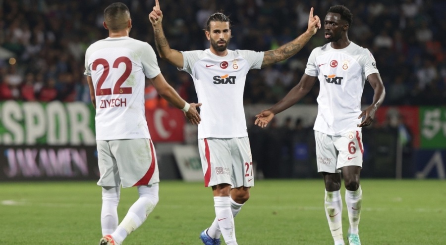 Galatasaray Rize'de kazandı