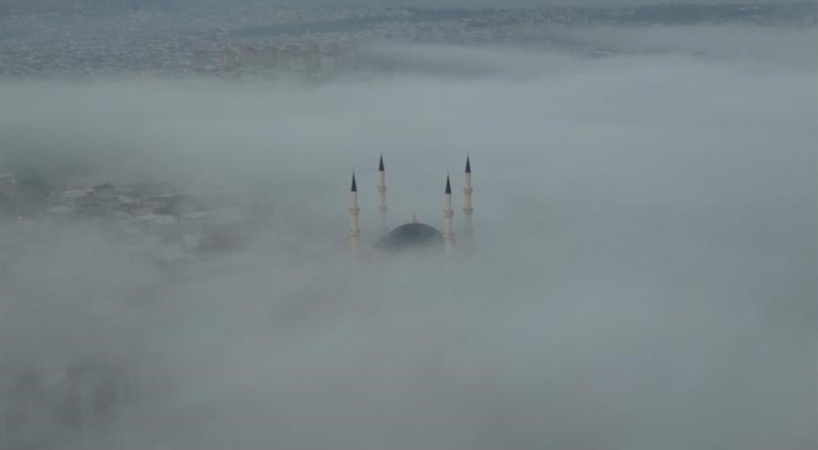 Bursa'da sis etkili oldu
