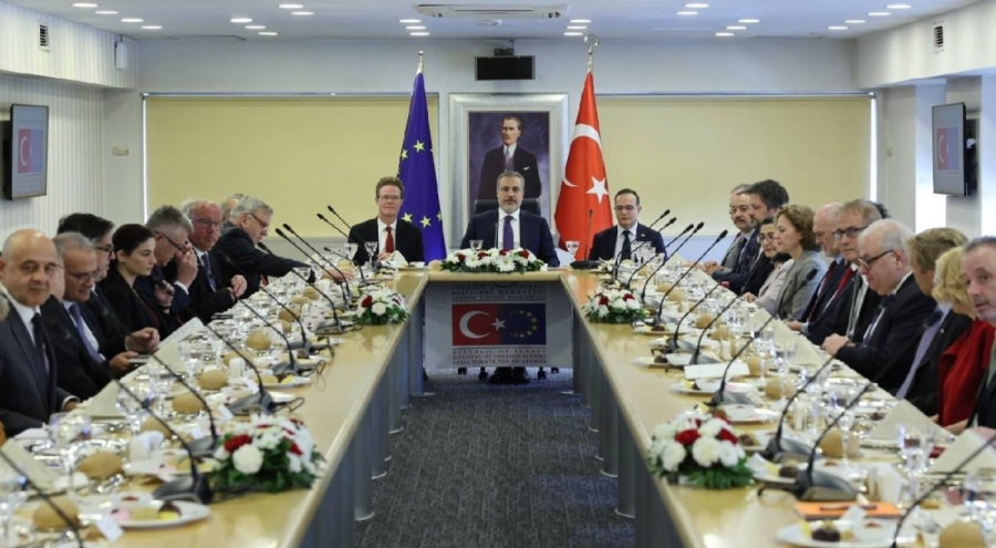 Bakan Fidan, AB ülkelerinin Ankara büyükelçileri ile buluştu