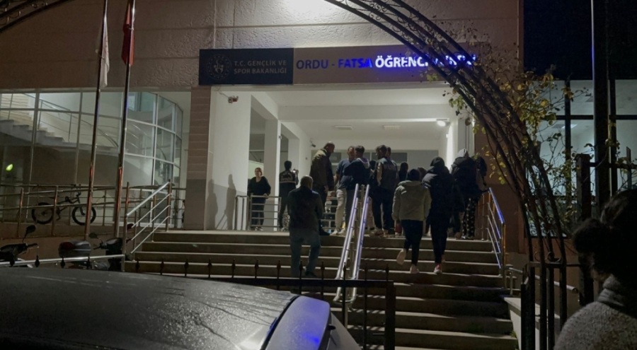 Ordu'da KYK yurdunda bulunan asansörün halatları koptu