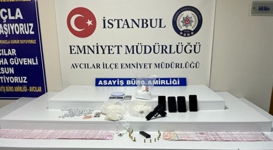 Otel odasına uyuşturucu baskını! 3 gözaltı