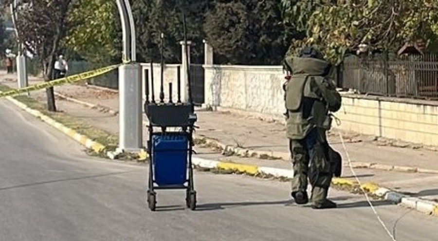 Şüpheli çanta paniği!