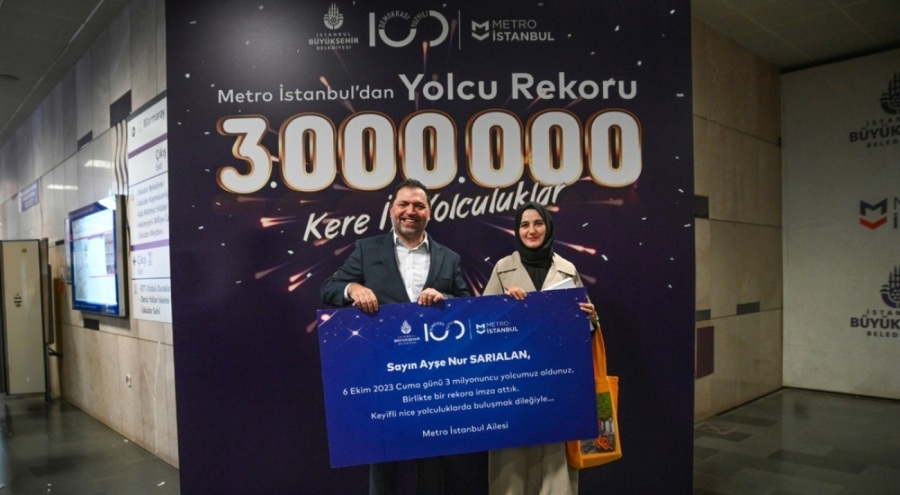 Metro İstanbul rekor kırdı: 1 günde 3 milyon 119 bin 637 yolcu taşındı