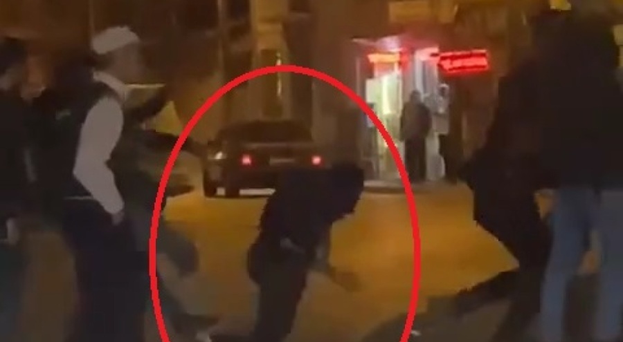 Bursa'da alacak-verecek kavgasında tekme ve sopalar havada uçuştu