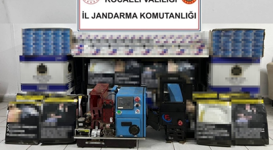Kocaeli'de 182 bin 250 makaron ele geçirildi