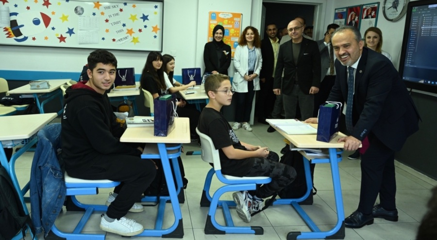 Başkan Aktaş, 'Kariyer Günleri' söyleyişleri kapsamında öğrencilerle buluştu