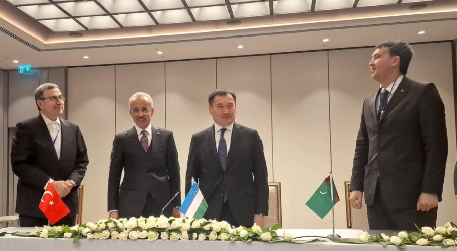 Türkiye, İran, Özbekistan ve Türkmenistan arasında "Taşkent Deklarasyonu" imzalandı
