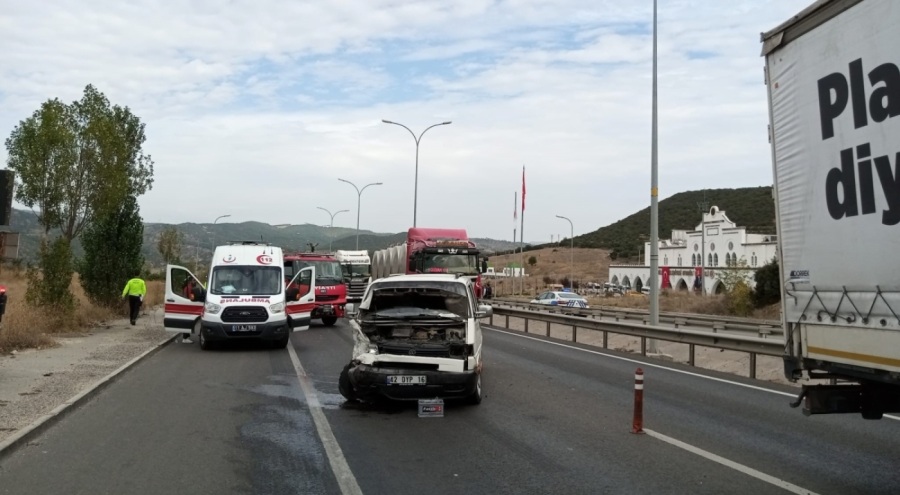 Bilecik'te trafik kazası!