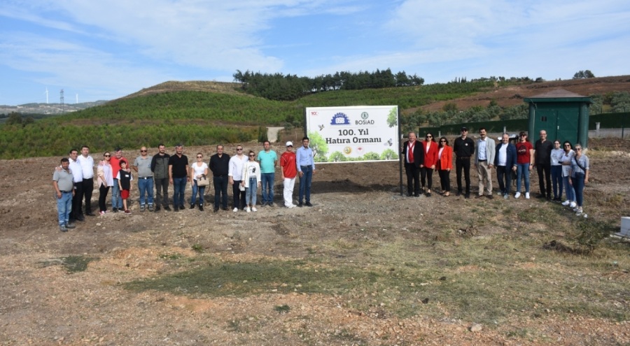 Bursa OSB VE BOSİAD'dan 100. yıl Hatıra Ormanı