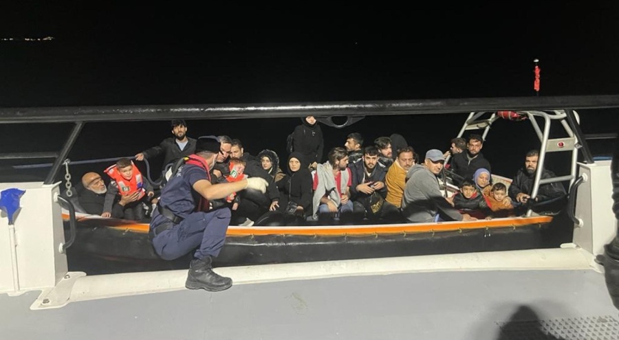 113 kaçak göçmen yakalandı
